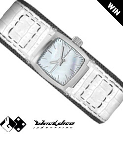 Win this ladies Black Dice Chaemeleon watch worth £75.00