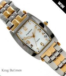 Win this ladies Krug Baumen watch worth £505.00