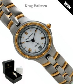 Win this ladies Krug Baumen watch
