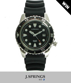 Win this Mens J Springs divers watch worth £69.00 Win this men's J Springs divers watch worth £69.00
