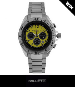 Win this Mens Ballistic Extreme watch worth £139.00