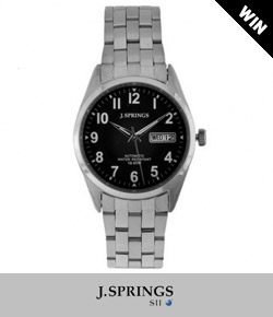Win this Mens J Springs dress watch worth £85.00