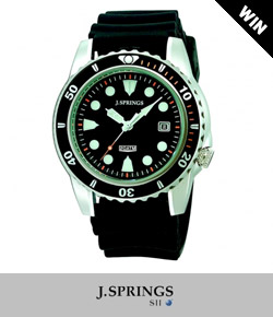 Win this men's J Springs divers watch worth £69.00