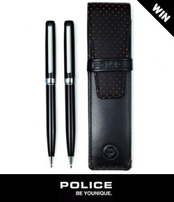 Win this Police Pontus Pen Set worth £55.00