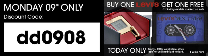Click here to grab your Levi's watches