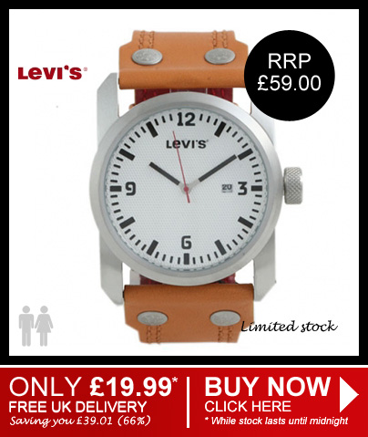 Click here to buy this unisex Levis watch