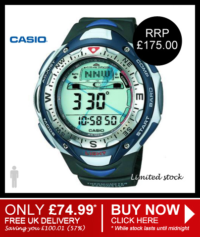 Click here to buy this men's Casio Pathfinder watch