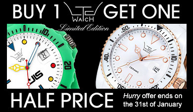 Buy one LTD watch and get a second one HALF PRICE