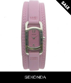 Save 60% off this ladies pink Sekonda watch Save 60% off this ladies pink Sekonda watch