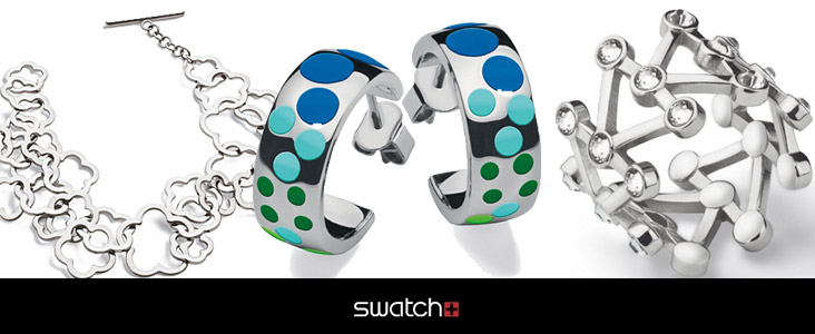 3 Examples from the new Swatch Bijoux jewellery collection